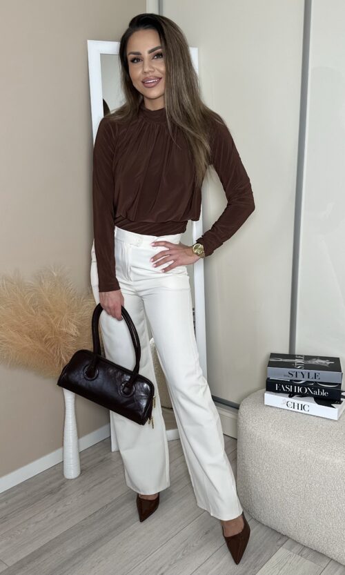 Bluzka Marais czekoladowa